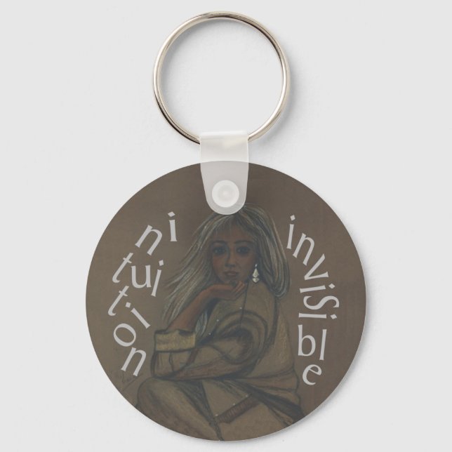 Llavero Intuición invisible (Anverso)