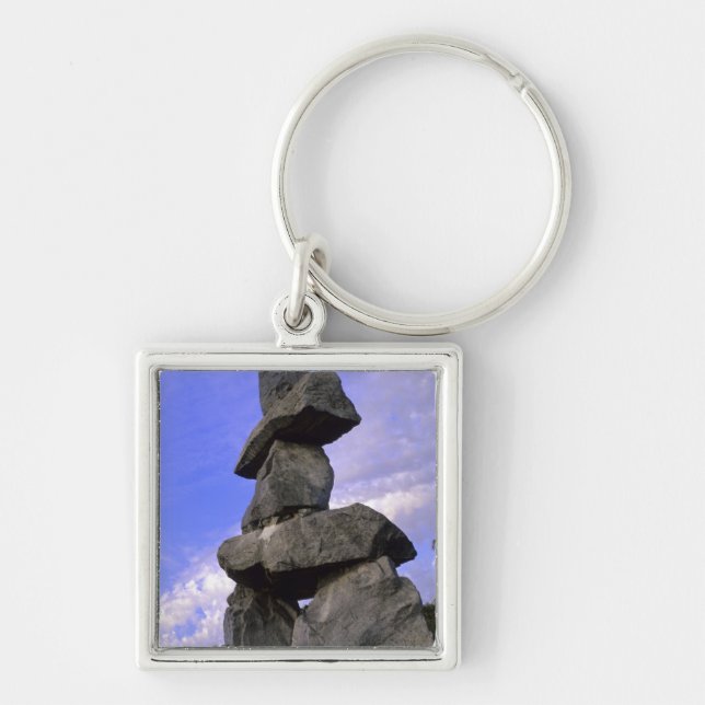 Llavero Inukshuk, Territorios del Noroeste, Canadá (Frente)