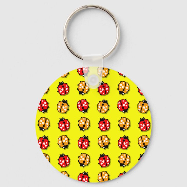 Llavero Invasión de mariquitas (Anverso)