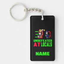 Invencible en la cadena de claves personalizada lo