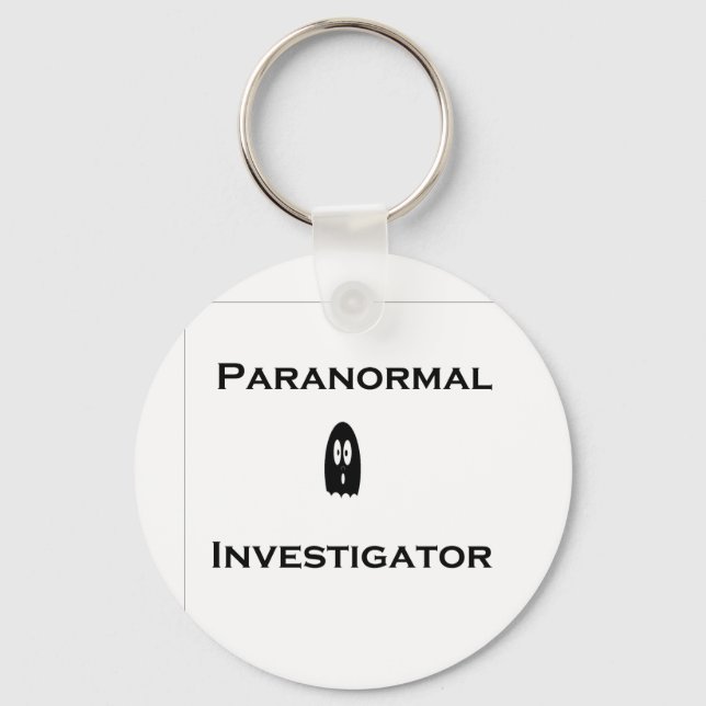 Llavero Investigador paranormal (Anverso)