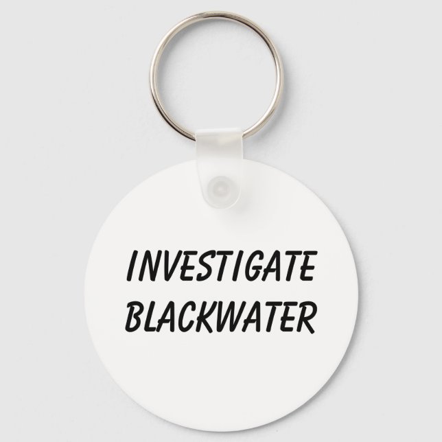 Llavero Investigar Blackwater (Anverso)