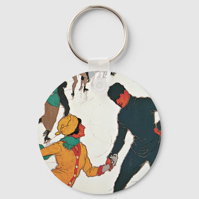 Llavero Invierno en Davos (Anverso)