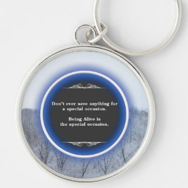 Llavero Invierno inspirador