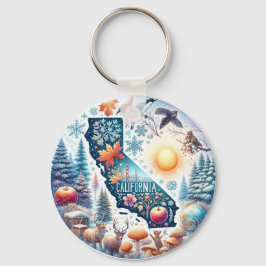Llavero Invierno natural de California