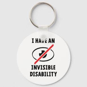 Llavero Invisible illness, disability. Onzichtbare ziekte.