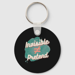 Llavero Invisible no es igual a Pretende - Disabili Crónic