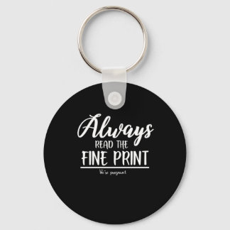 Llavero Invitación De Embarazo Leer La Impresión Correcta