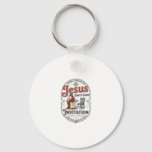 Llavero Invitación de silla vacía de Jesús Invitación de s
