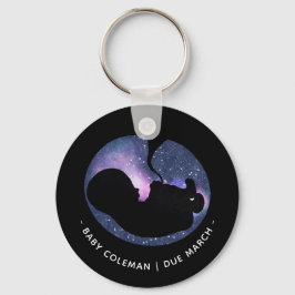 Llavero Invitación del embarazo agudiza al bebé espiritual