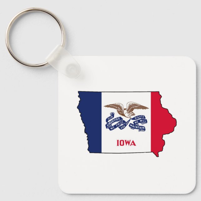 Llavero Iowa Keychain (Anverso)