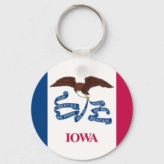 Llavero Iowa Keychain (Anverso)