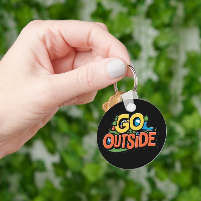 Llavero Ir Aventura Afuera (Mano)