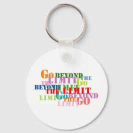 Llavero Ir más allá del límite