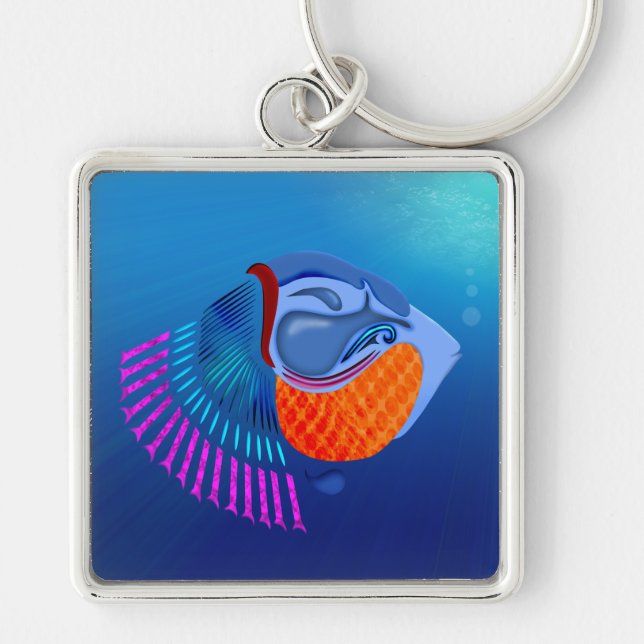 Llavero Ir Pescado (Frente)