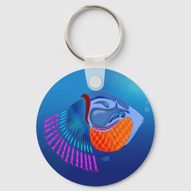 Llavero Ir Pescado (Anverso)