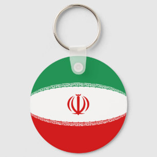 Llavero Irán Fisheye Flag Keychain