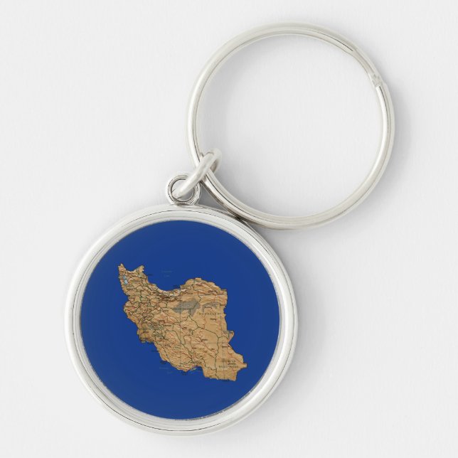Llavero Irán Map Keychain (Frente)