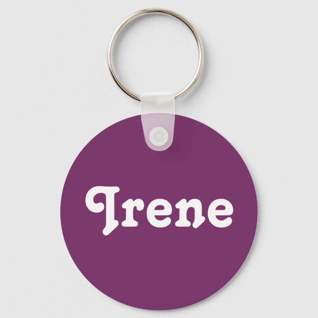 Llavero Irene de la cadena de claves (Anverso)