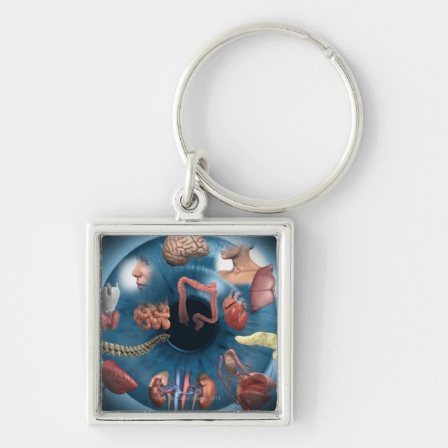 Llavero Iridology (Frente)