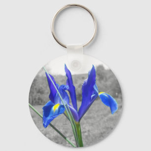 Llavero Iris azul