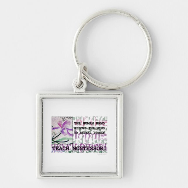 Llavero Iris de Montessori (Frente)