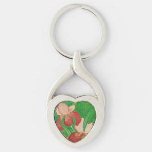 Llavero Iris heart Key Ring