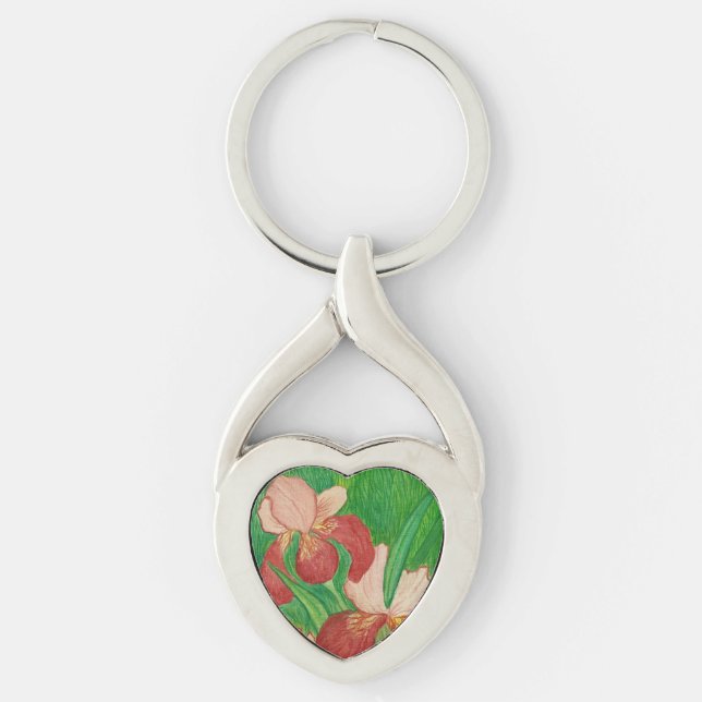 Llavero Iris heart Key Ring (Anverso)
