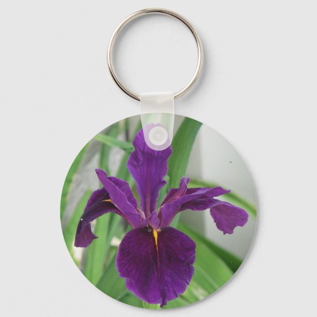 Llavero Iris morado (Anverso)
