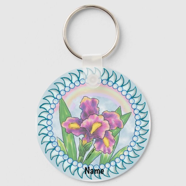 Llavero Iris perla  (Anverso)