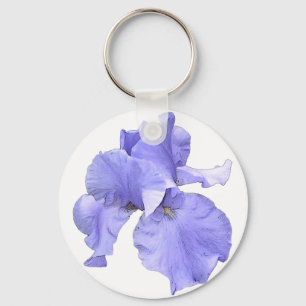 Llavero Iris púrpura de lecho alto