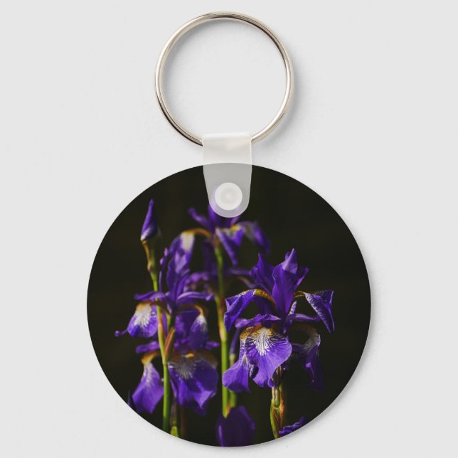 Llavero Iris Sibirica Keychain (Anverso)