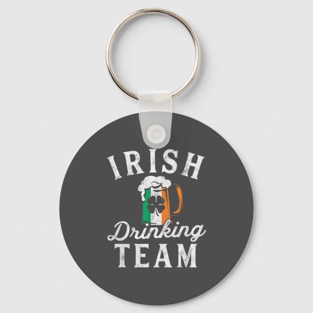 Llavero Irish Drinking Team Shirt St Patrick's Day Group S (Anverso)