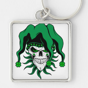 Llavero Irish Jester Skull