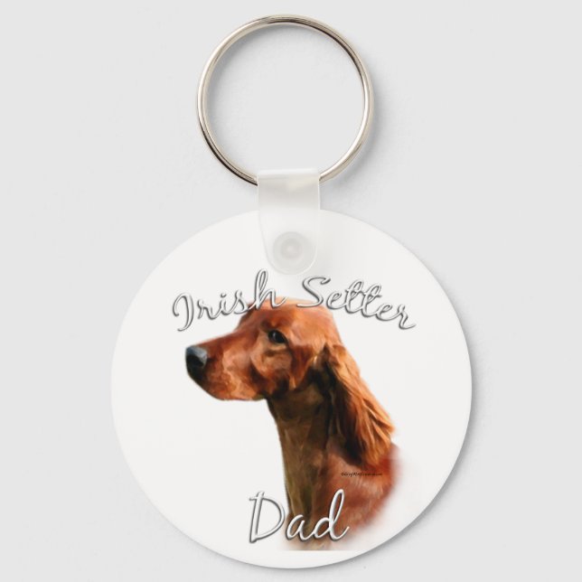 Llavero Irish Setter Dad 2 (Anverso)