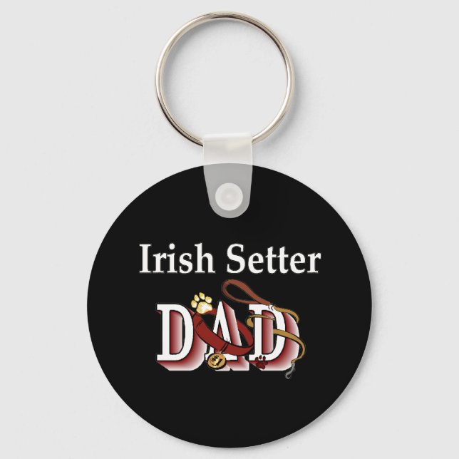 Llavero irish setter dad Keychain (Anverso)