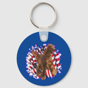 Llavero Irish Setter Patriot