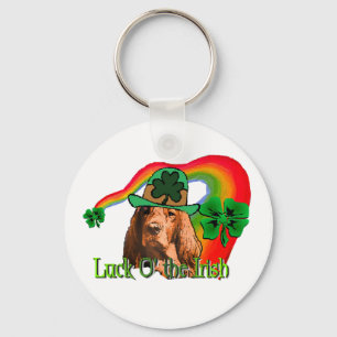 Llavero Irish Setter St Patricks