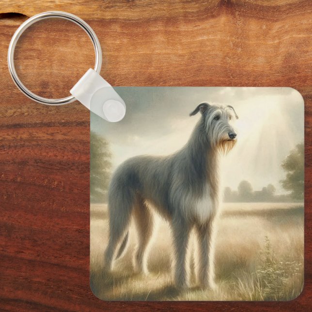Llavero Irish Wolfhound (Anverso)