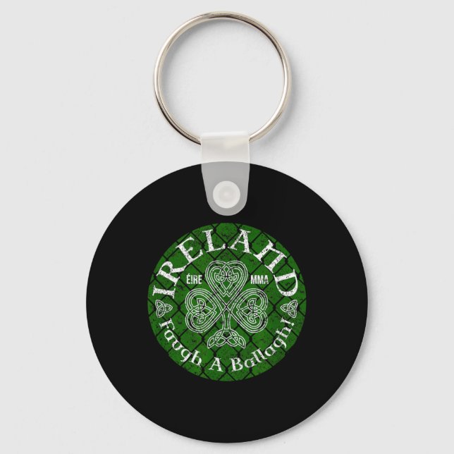 Llavero Irlanda Éire MMA Faugh a Ballagh (Anverso)