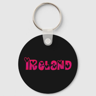 Llavero Irlanda en el corazón