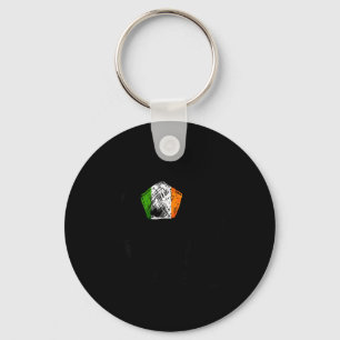 Llavero Irlanda Irlandés Eire Diseño de Bandera en Jersey