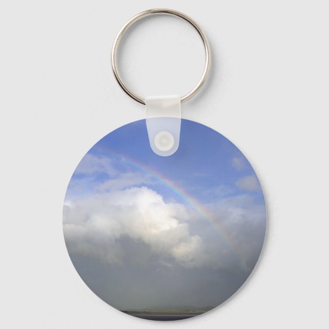 Llavero Irlanda Rainbows Couds Sky (Anverso)