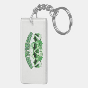 Llavero Irlandés al cráneo óseo