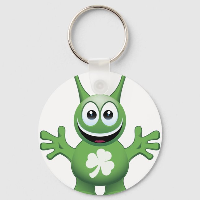Llavero Irlandés Alien (Anverso)