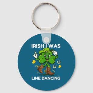 Llavero Irlandés estaba bailando en línea divertido día de