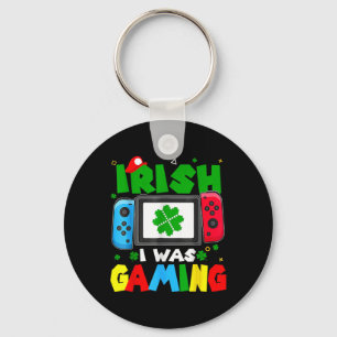Llavero Irlandés Estaba Jugando Divertido Día de San Patri