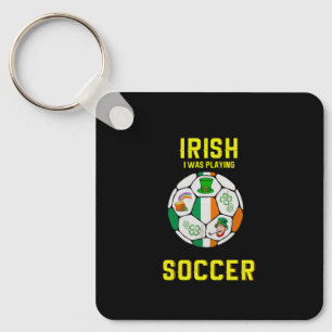 Llavero Irlandés yo jugaba fútbol - Pun irlandés