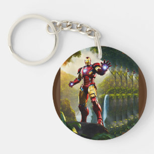 Llavero Ironman Printed Beautiful Keychain