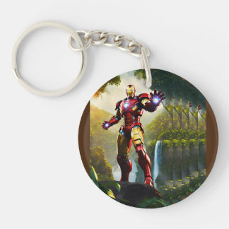Llavero Ironman Printed Beautiful Keychain